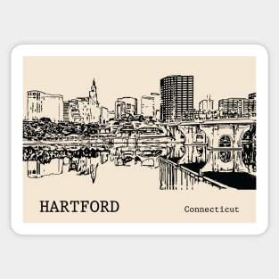 Hartford Connecticut Sticker